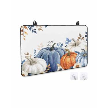 Imagem de Tampa superior de fogão Joyinmory Blue Pumpkin para fogão elétrico