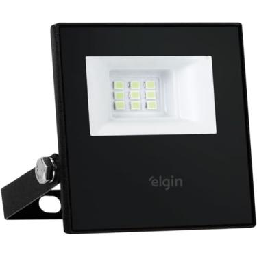 Imagem de Refletor LED 10W Elgin Luz Verde Preto