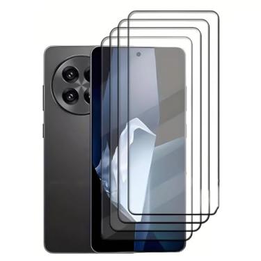 Imagem de 5 unidades de protetor de tela de vidro temperado, para OnePlus 11 11R 12 12R 13 13T 13R 10t, 9H Dureza Vidro resistente a arranhões