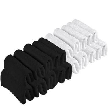 Imagem de Kit 20 Toalhas de Rosto Para Salão Beleza 100% Algodão 40 x 65 cm Bran