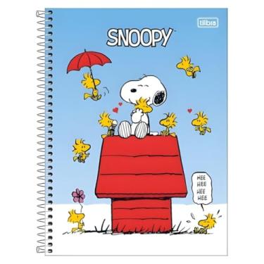 Imagem de CADERNO CAPA DURA UNIVERSITÁRIO SNOOPY FIT 10M 160F TILIBRA