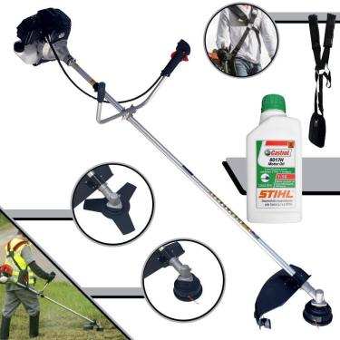 Imagem de Roçadeira Completa Toyama Rt43lb25a 1,7hp 43cc + Óleo Stihl