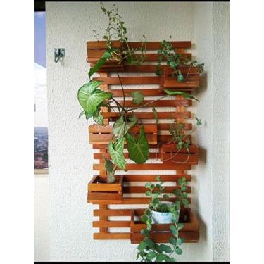 Imagem de Floreira,jardim vertical, painel madeira, treliça sacadas. - Tudo em m