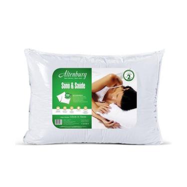 Imagem de Travesseiro Sono e Saude Acao Atimicrobiana 50x70 cm Altenburg