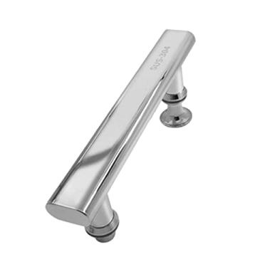 Imagem de STXYANGV Maçaneta de porta de chuveiro de aço inoxidável de substituição maçanetas de porta de banheiro para box de chuveiro tela interna/externa maçanetas de porta de vidro espaçamento central do