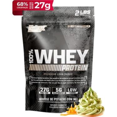 Imagem de 100% Whey Protein Refil 900G NUTREX, Mousse Pistache c/ Mel