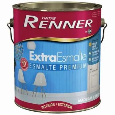 Imagem de Tinta Esmalte Extra Acetinado Renner Branco - 3,6lt