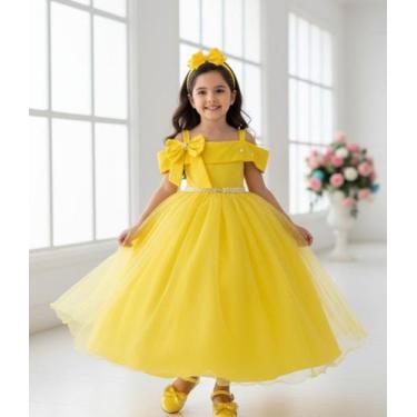 Imagem de Vestido Longo Doce Elegância Amarelo Banana Club, Golden fizz, 2