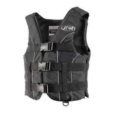 Imagem de Colete Ativa 55 Salva Vidas Classe V Homologado Jetski Preto