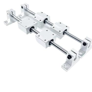 Imagem de Eixo de eixo óptico linear OD8/10/12/6/16 mm 300-800 mm + SCS8/10/12/6/16UU Blocos de rolamento linear + suporte de rolamento SK8/10/12/6/16 (16 mm, 750 mm)