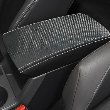 Imagem de YOFAMO Capa para Subaru Crosstrek/Impreza 2024 para apoio de braço de carro à prova d'água capas de almofada de console central capa resistente a arranhões capa protetora de couro acessórios de