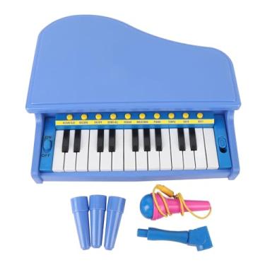 Imagem de Ainoli Kids Mini Teclado Piano 23 Teclas ABS Teclado Musical Multifuncional para Criança