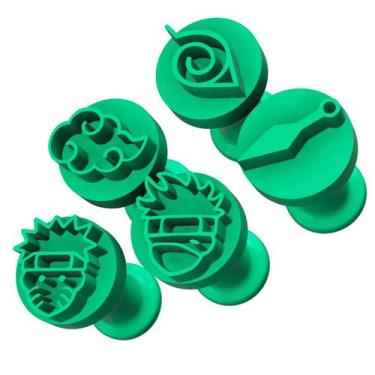 Imagem de Kit Carimbo Marcador Brigadeiros amor NARUTO Molde Festa Confeitaria A