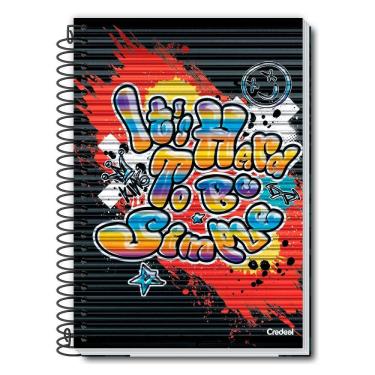 Imagem de Caderno Universitário Masculino My Collection 20 Matérias Credeal diverso