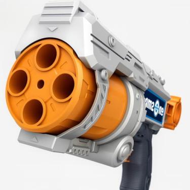 Imagem de Pistola de Brinquedo com 8 Dardos de Espuma e 3 Alvos, para Crianças a partir de 3 Anos