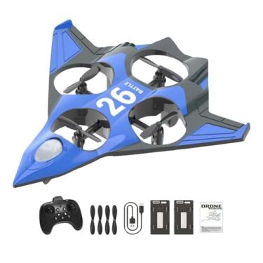 Imagem de Milageto Avião de Controle Remoto, Modelo de Avião de RC, Planador RC para Crianças, Meninos e Adolescentes, 2 Baterias