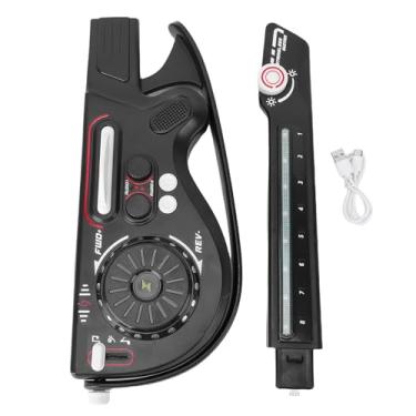 Imagem de OPPWONG Brinquedo de Guitarra Infantil Dobrável Sem Cordas de 70 Cm Bluetooth Multifuncional Design Ergonômico Instrumento Musical Portátil para Treinamento de Desenvolvimento (Preto)