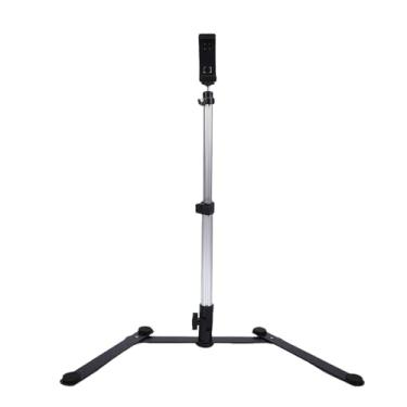 Imagem de Fockety Tripé para Celular, Ajustável de 25 a 43 cm, Tripé de Liga de Alumínio com Cabeça Esférica 360 ​​Graus, para Câmera de Smartphone, Webcam, Projetor e Gravação de Vídeo