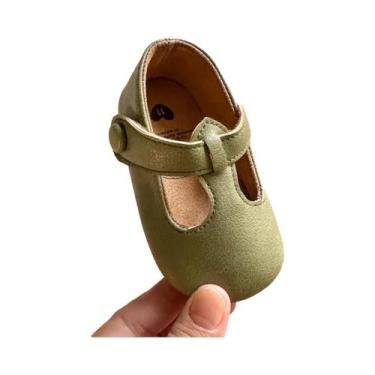 Imagem de Sapatos De Couro Multicoloridos Para Bebês, Meninos E Meninas, Sola De