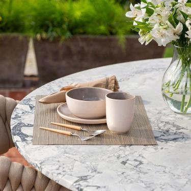 Imagem de Jogo De Caneca Copa E Cia 2 Peças Harmonie Em Cerâmica Vanilla