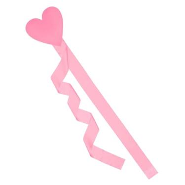 Imagem de predolo Fita de coração para porta de armário, decoração de Dia dos Namorados, adereço versátil de feltro para fotos, ideal para pedidos de casamento, Rosa