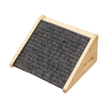 Imagem de Baoblaze Rampa de madeira para cães, acessórios multifuncionais e portáteis, ornamento para subir escadas, ideal para cama, sofá, carro ou qualquer outro uso