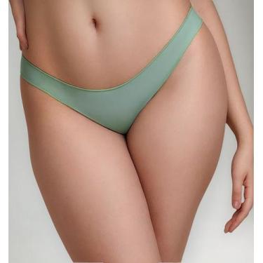 Imagem de Calcinha Hope Biquini 3584 Acabamento Invisível Microfibra, Verde erva