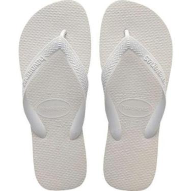 Imagem de Chinelo Havaianas Top Masculino Básica Branca-Masculino