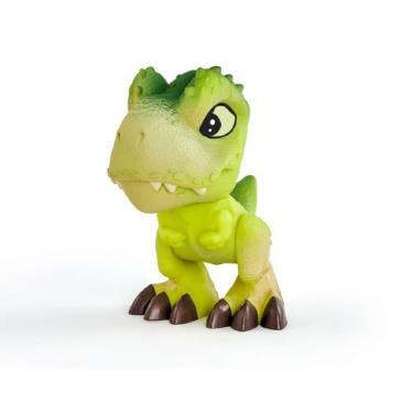 Imagem de Dinossauro Mini Baby Dino Bonecos Articulado Jurassic World Verde Cód.