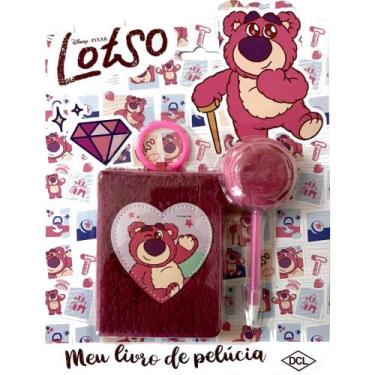 Imagem de Livro Brinquedo Ilustrado Lotso Livro de Pelúcia - DCL
