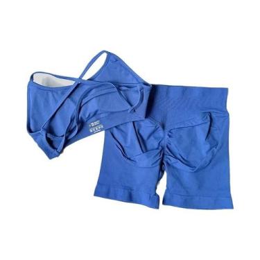 Imagem de Sutiã Esportivo Feminino Com Efeito Levanta Bumbum, Secagem Rápida, Co