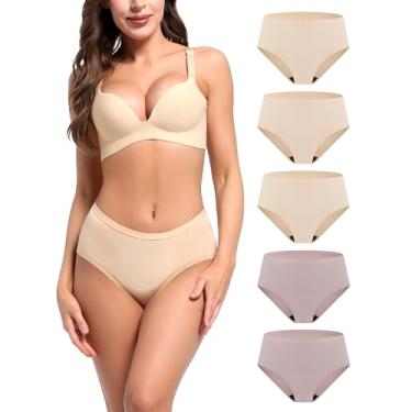 Imagem de AIRCUTE Calcinha feminina lavável para incontinência urinária para adultos, à prova de vazamento, absorvente e protetora da bexiga (pequena, pacote com 5)
