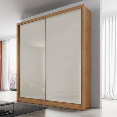 Imagem de Guarda Roupa Solteiro Ambiente Toledo 2 Portas 3 Gavetas Cumaru 25 Fendi - Novo Horizonte