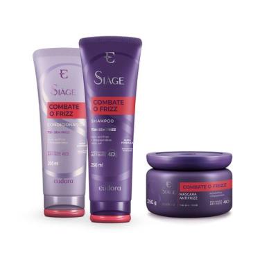 Imagem de Eudora Kit Siàge Combate o Frizz: Shampoo 250ml + Condicionador 200ml 