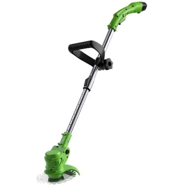 Imagem de Cortador de grama elétrico pequeno cortador de grama doméstico cortador de grama recarregável-1600W-cortar/capinar/arbustos substituir facilmente capina manual-36V-18000mA