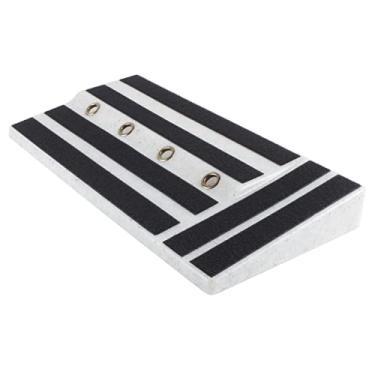 Imagem de Amgei Placa de pedal de efeito de guitarra de tamanho grande caixa de pedaleira de plástico PE resistente com fita adesiva, acessórios para pedais de guitarra