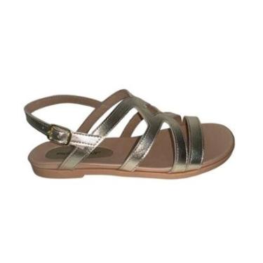 Imagem de Sandália Feminina Piccadilly Rasteirinha Tiras Trançadas-Feminino