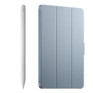Imagem de Caneta inteligente para Xiaomi Poco Pad Pencil Palm Rejetion, lápis original para Redmi Pad Pro 12.1 (capa azul com caneta)