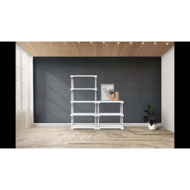 Imagem de Estante Cube Eco5 - 5 prateleiras branca - I'M IN HOME