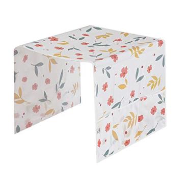 Imagem de Capa Prova para Geladeira Refrigerador - com Bolsos de Armazenamento Decorativa Máquina Lavar Forno Micro-ondas Organizadores Laterais PEVA Acessórios Decoração Casa Macios e Respiráveis Amplamente Ap