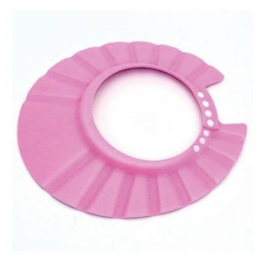 Imagem de Chapeu de banho Com fecho Único Eva Banheiro Rosa