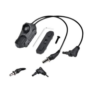 Imagem de Interruptor De Pressão De Dupla Função Com Lanterna Remota E Laser PEQ