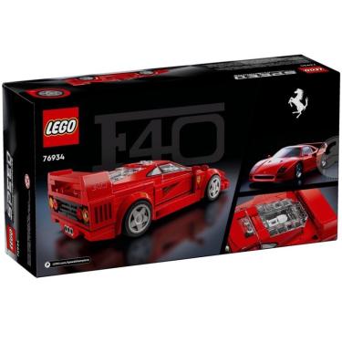 Imagem de Speed Champions Ferrari F40 Supercar Lego 76934