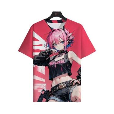 Imagem de Camiseta 3D De Personagem De Anime Para Homens E Mulheres, Estampa Sex