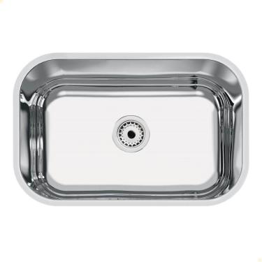 Imagem de Cuba Tramontina Lavínia 47x30 Cm Standard Em Aço Inox Polido 47 Bl Com Válvula 94083507