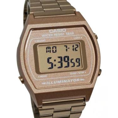 Imagem de Relógio Casio Digital Vintage Feminino Rosé B640WC5ADF
