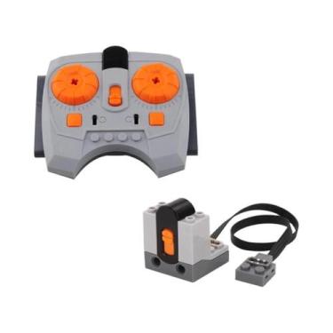 Imagem de Lego MOC Power Functions: Trilho De Trem, Caixa De Bateria, Controle R