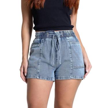 Imagem de Shorts Jeans Sawary - 282122 - Azul médio 36-Feminino