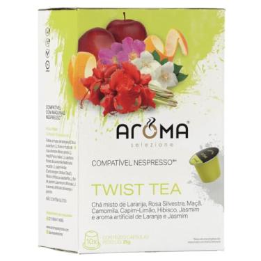 Imagem de Aroma Selezione Cápsulas De Chá Twist Tea Aroma Compatível Com Nespresso Contém 10 Cápsulas