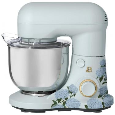 Imagem de Batedeira planetária Beautiful 5,0L azul floral com tigela inox, 12 velocidades, cabeça basculante, 300W, 110V